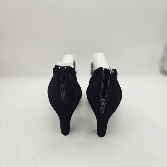 Easy Street Black Lamy Embellished Heeled Sandals Size 9 - Picture 6 of 9